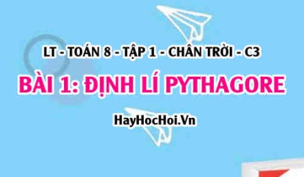 Định lí PyThagore, Định lí Pythagore đảo và vận dụng Định lí Pythagore? Toán 8 Chân trời tập 1 Bài 1 C3